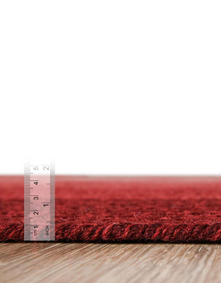 4' 1 x 6' 1 Hand Braided Wool Rug