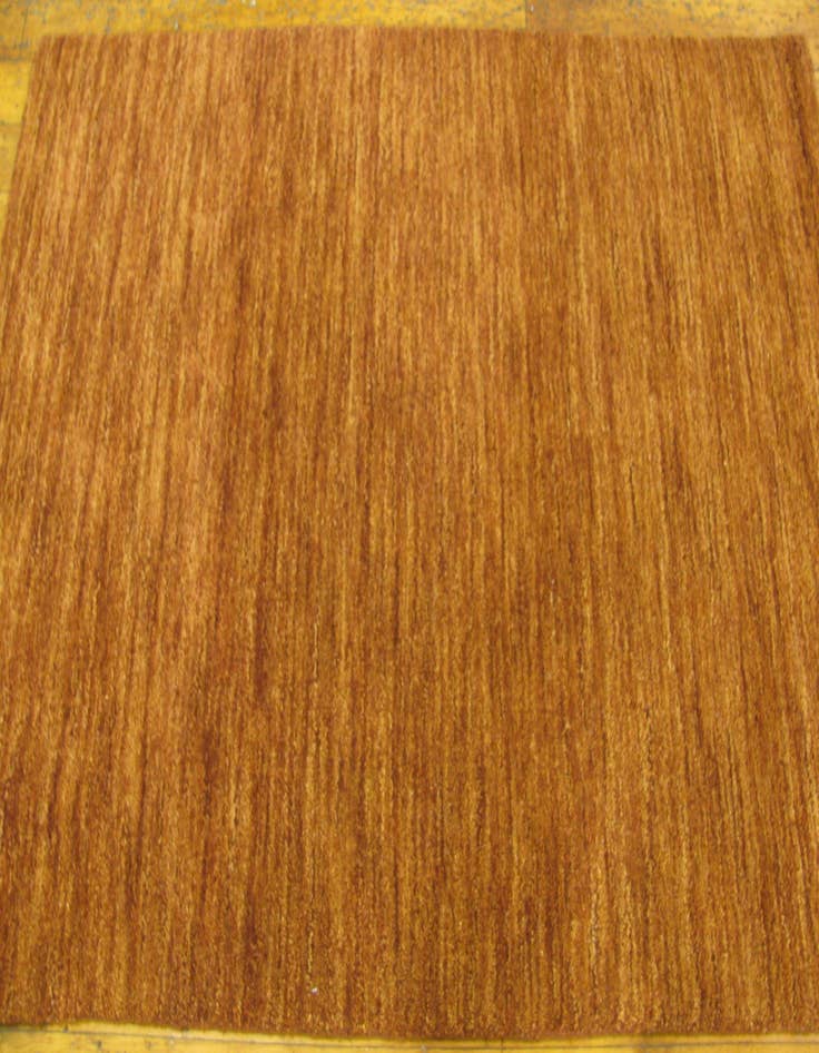 Detail image of 3' 3 x 4' 8 Hand Knotted Handloom Gabbeh Wool Rug