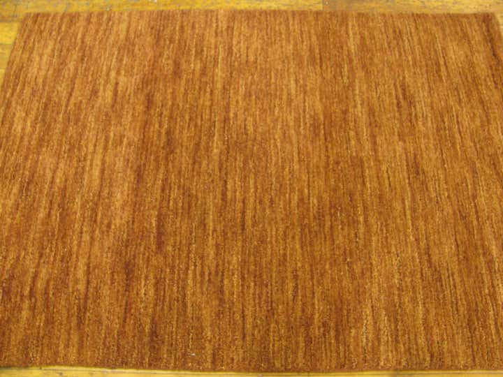 3' 3 x 4' 8 Hand Knotted Handloom Gabbeh Wool Rug