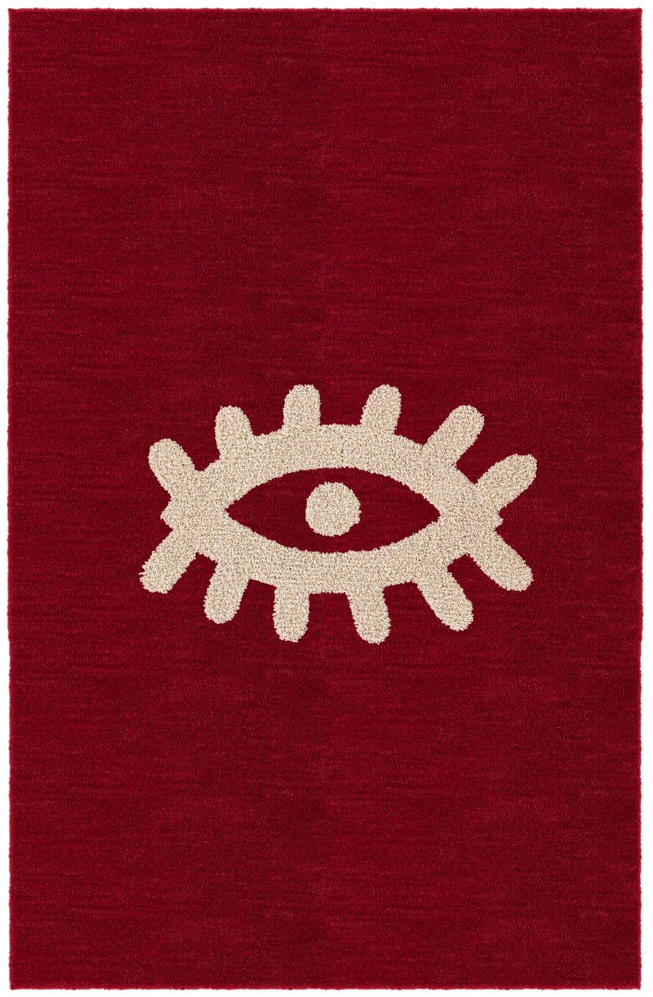 3' 3 x 5' 3 Handtufted Wool Rug