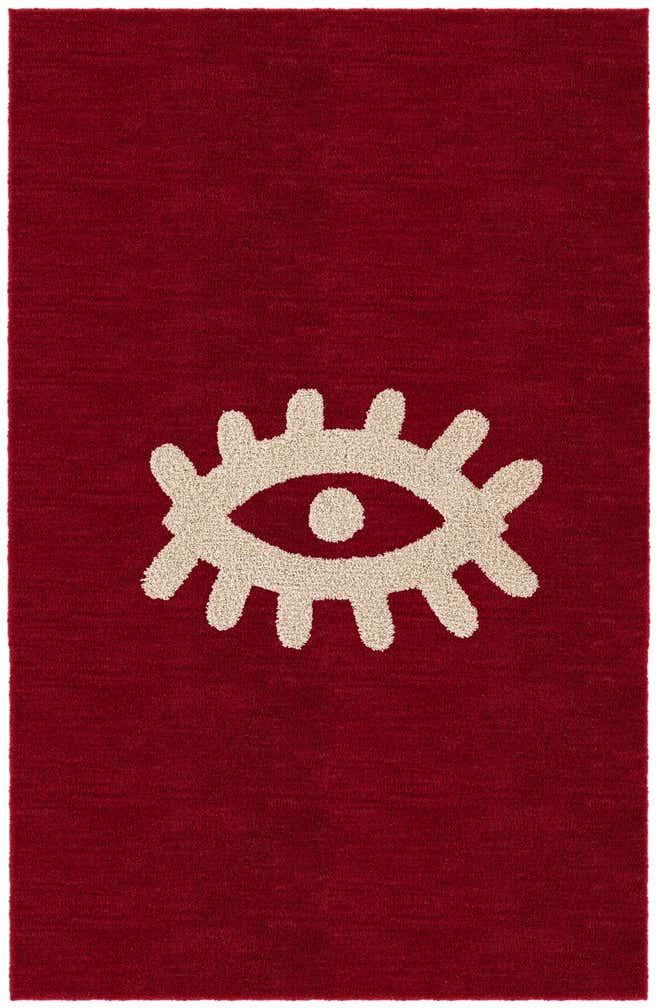3' 3 x 5' 3 Handtufted Wool Rug