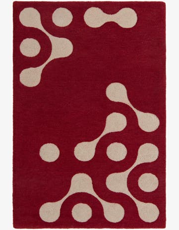 5' 1 x 8' Handtufted Wool Rug