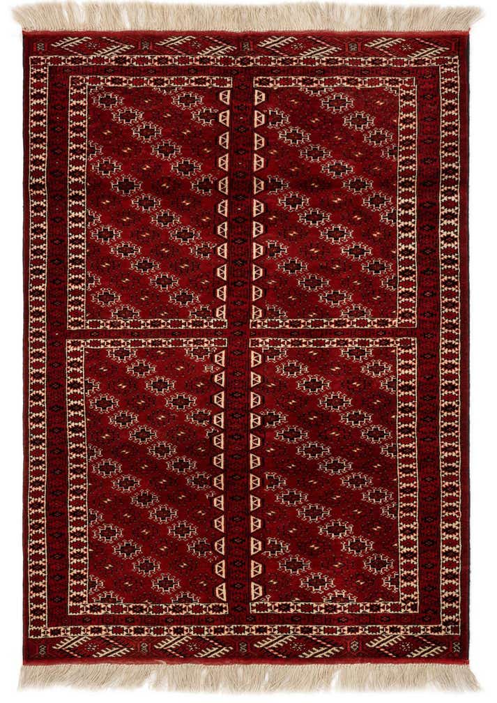 130cm x 185cm Handgeknüpft Hatchlou Wolle Teppich