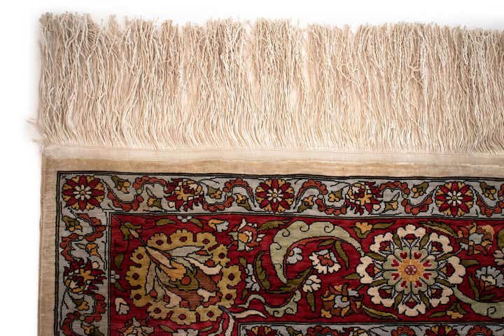 3' 3 x 4' 5 Hereke Silk Rug