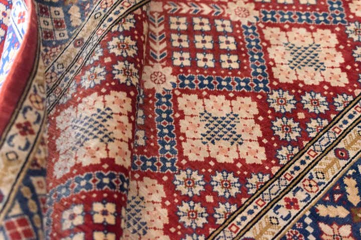 2' 1 x 2' 11 Hereke Silk Rug