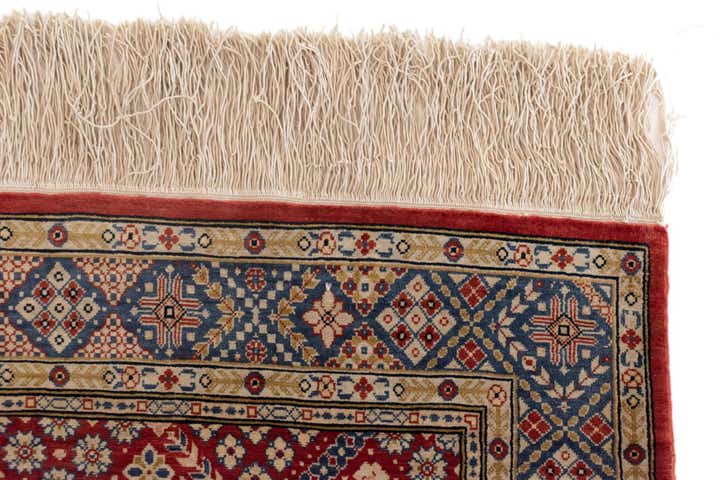 2' 1 x 2' 11 Hereke Silk Rug