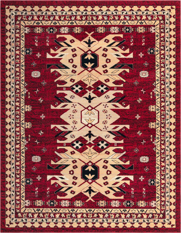 Detail image of 10' x 13' Heris Rug