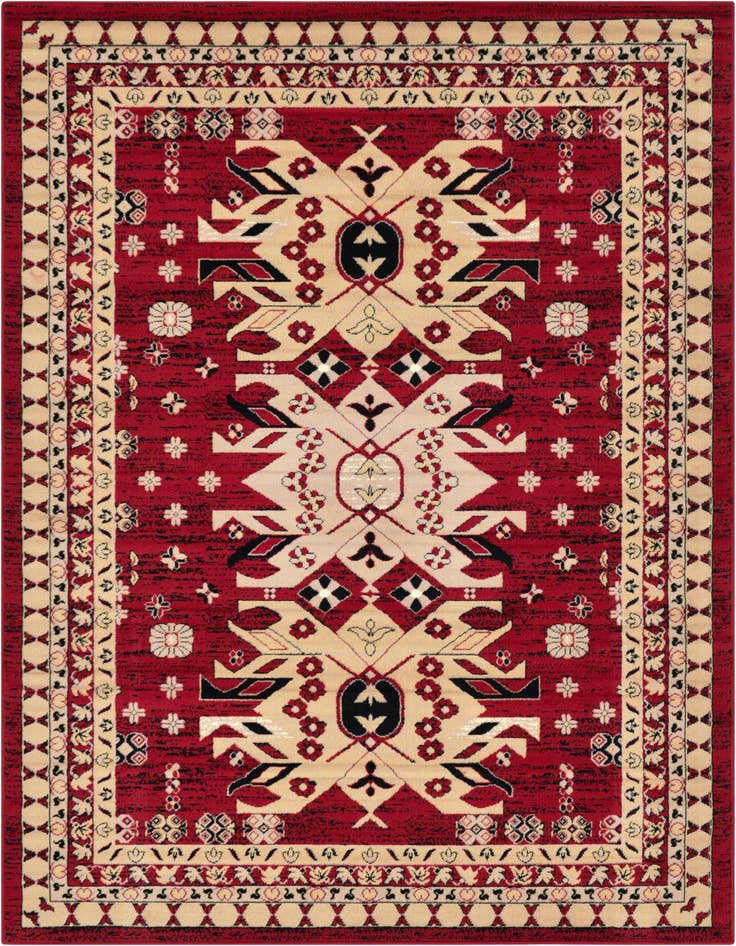 Detail image of 6' x 9' Heris Rug