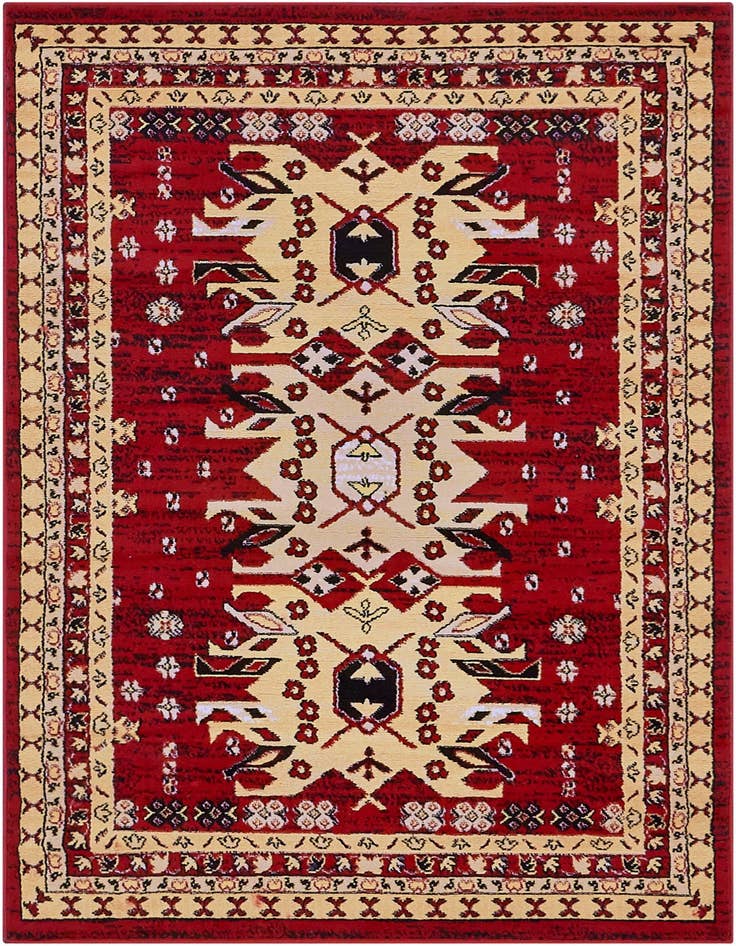 Detail image of 4' x 6' Heris Rug