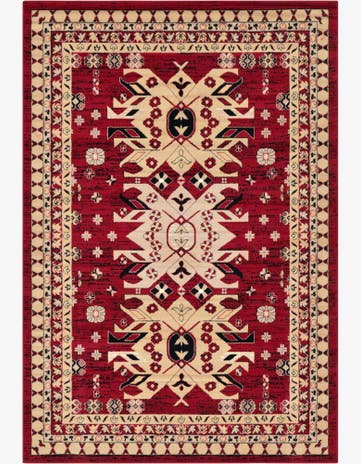 Red Heris Rug