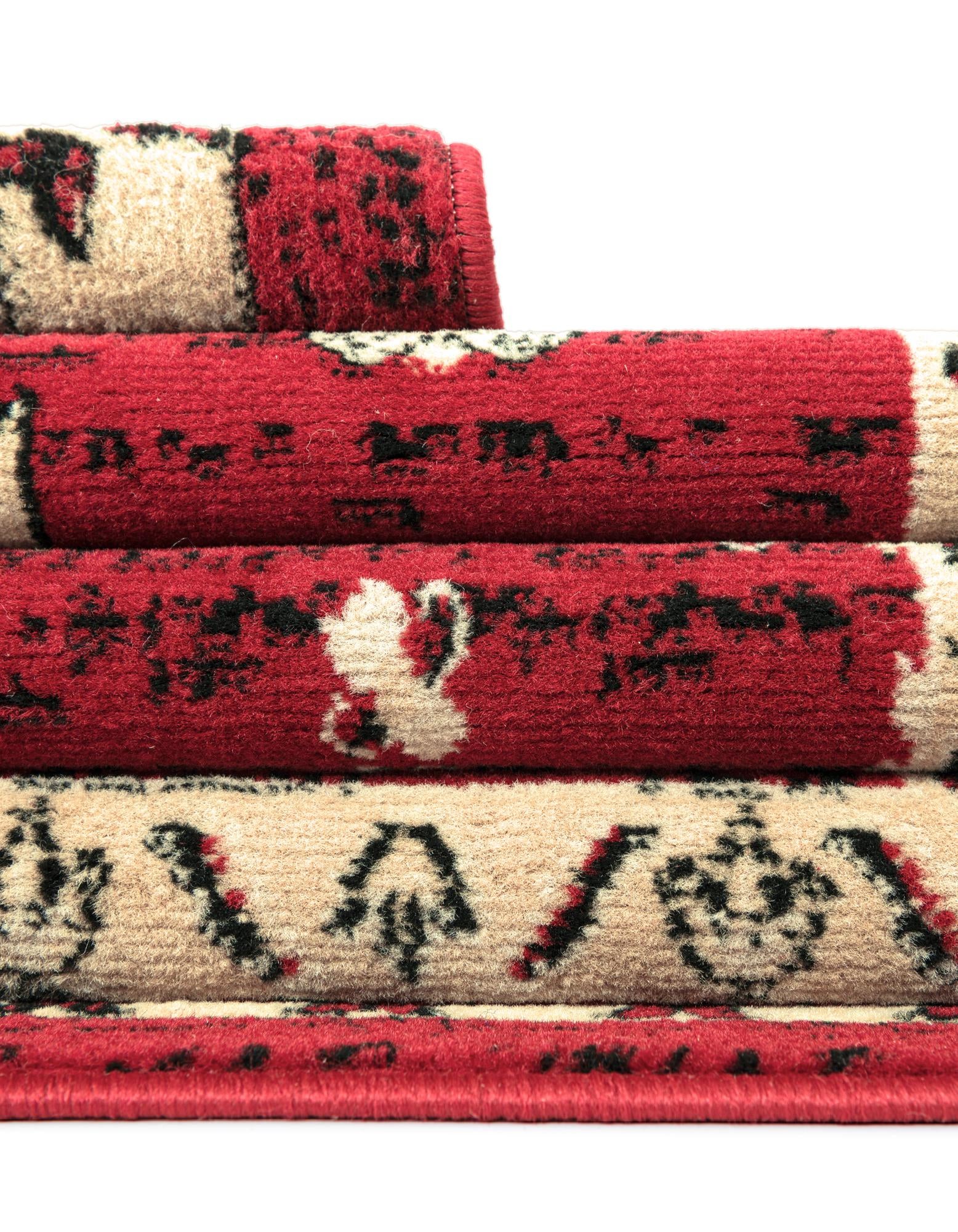 9' x 12' Heriz Design Rug