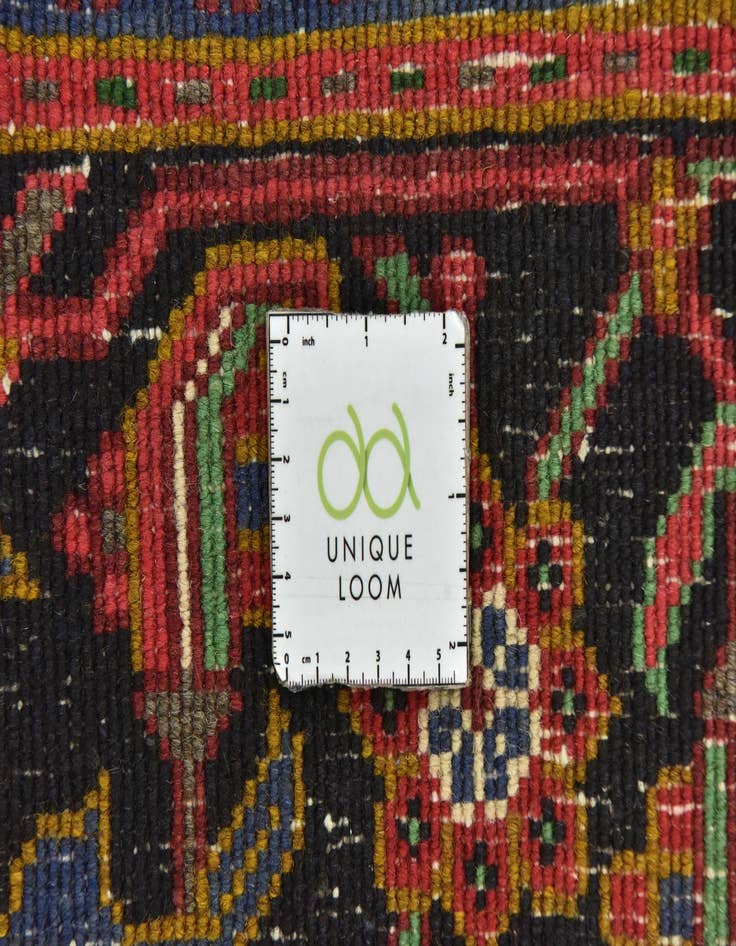 Detail image of 6' 6 x 9' 3 Hand Knotted Heriz Persian Wool Rug