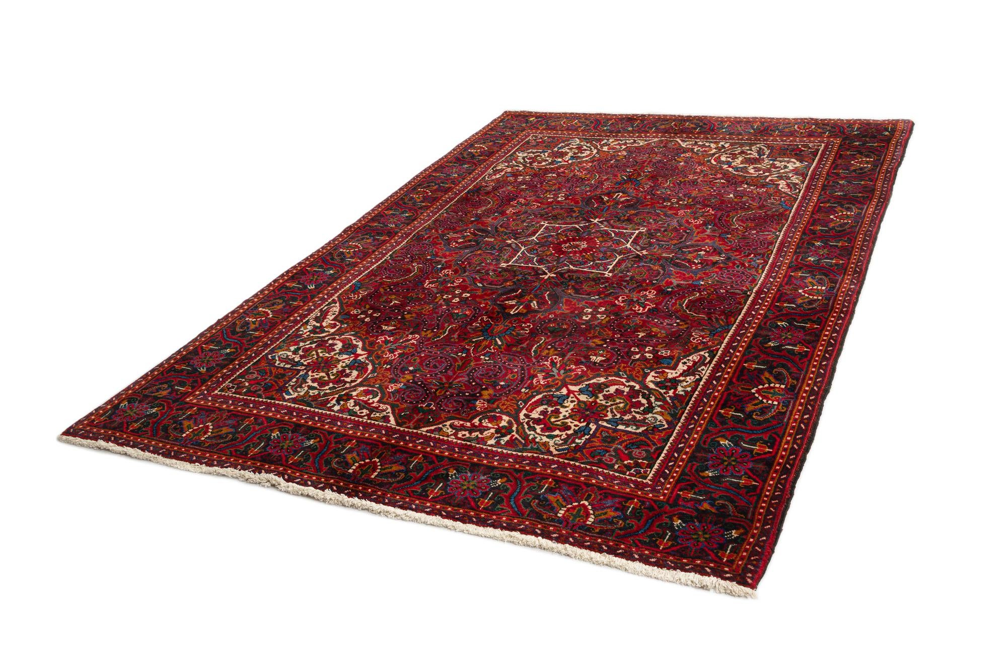 6' 11 x 10' 2 Heriz Wool Rug