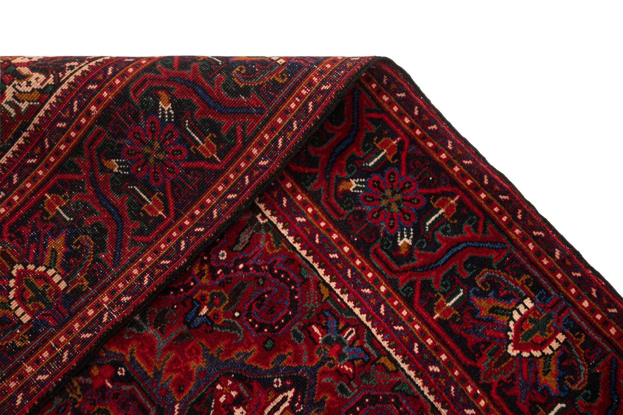 6' 11 x 10' 2 Heriz Wool Rug