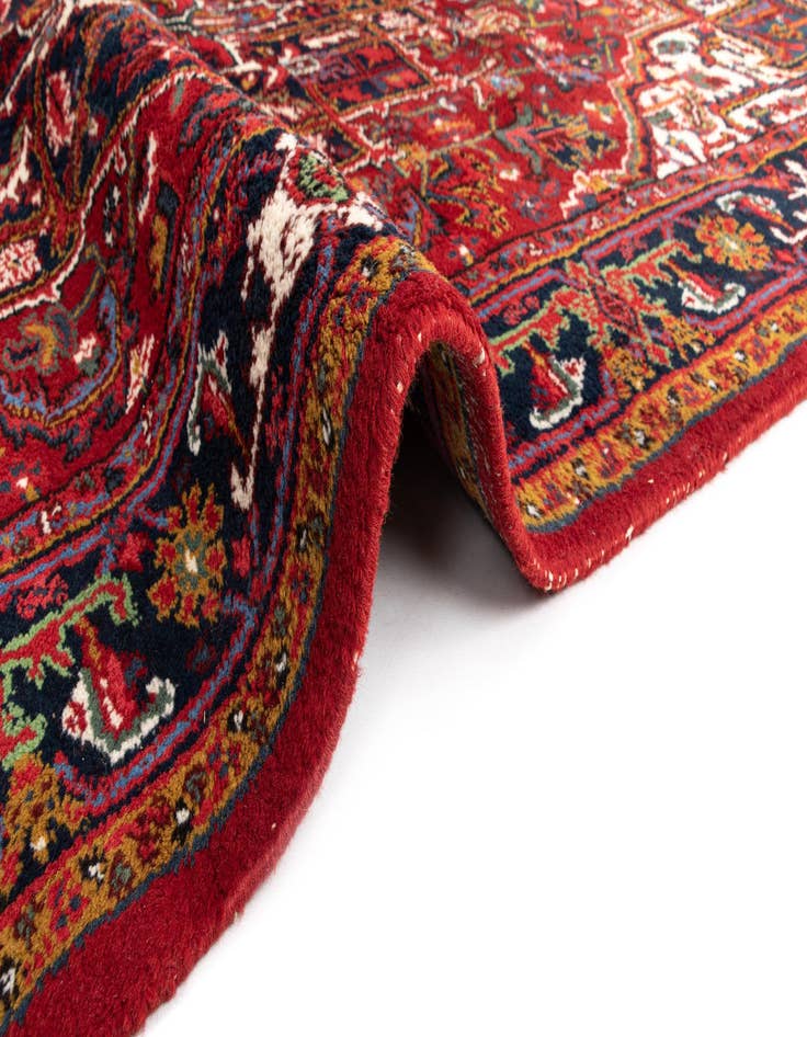 Detail image of 6' 4 x 9' 6 Heriz Wool Rug