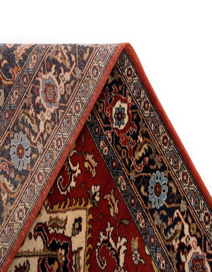 Detail image of 6' 2 x 7' 10 Heriz Wool Rug