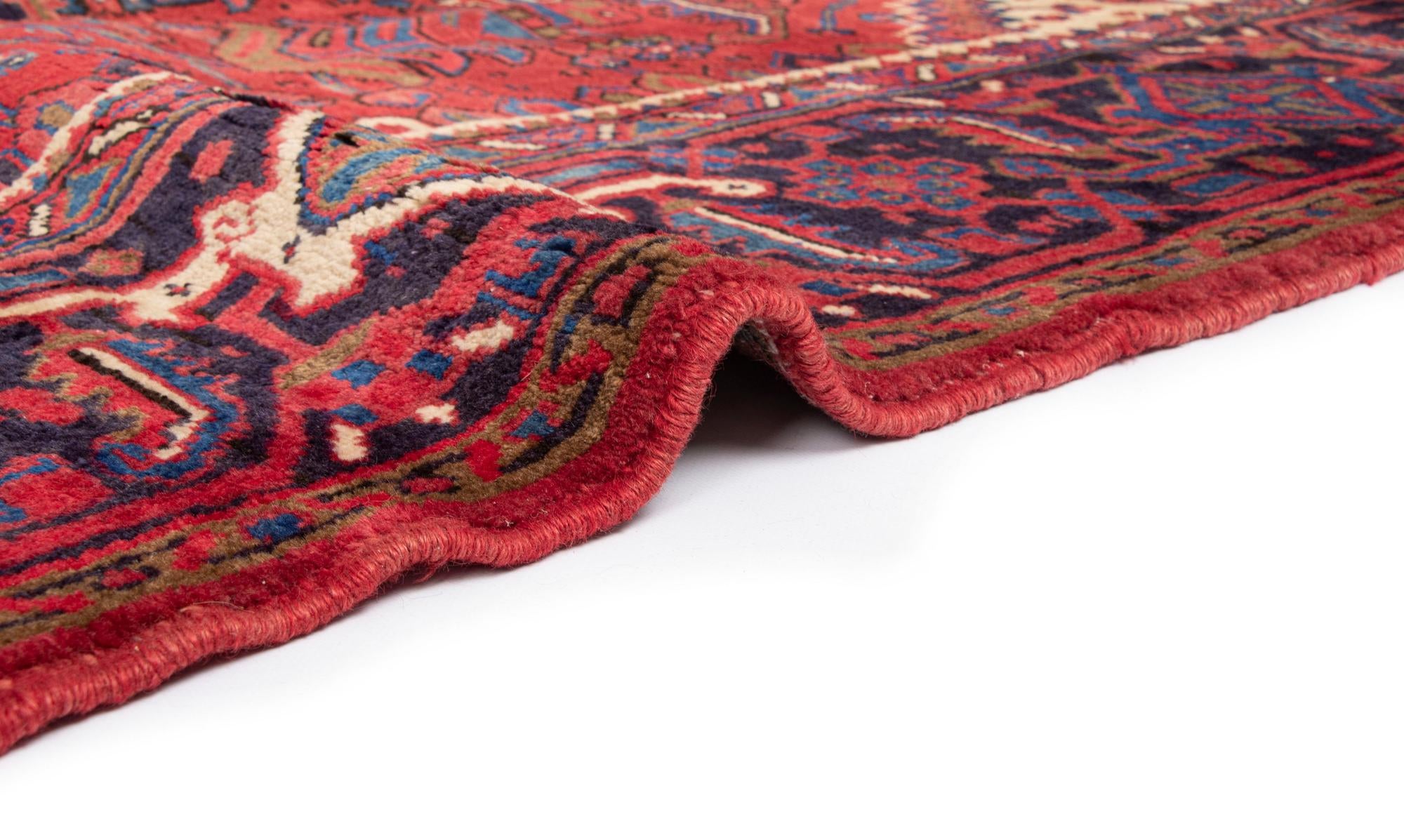 9' 8 x 12' 6 Heriz Wool Rug