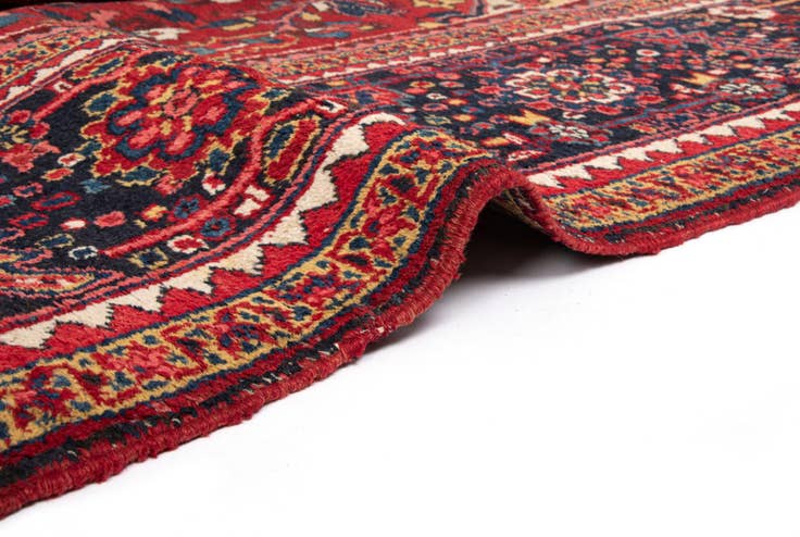 Detailfoto van 305cm x 415cm Heriz Wol Vloerkleed
