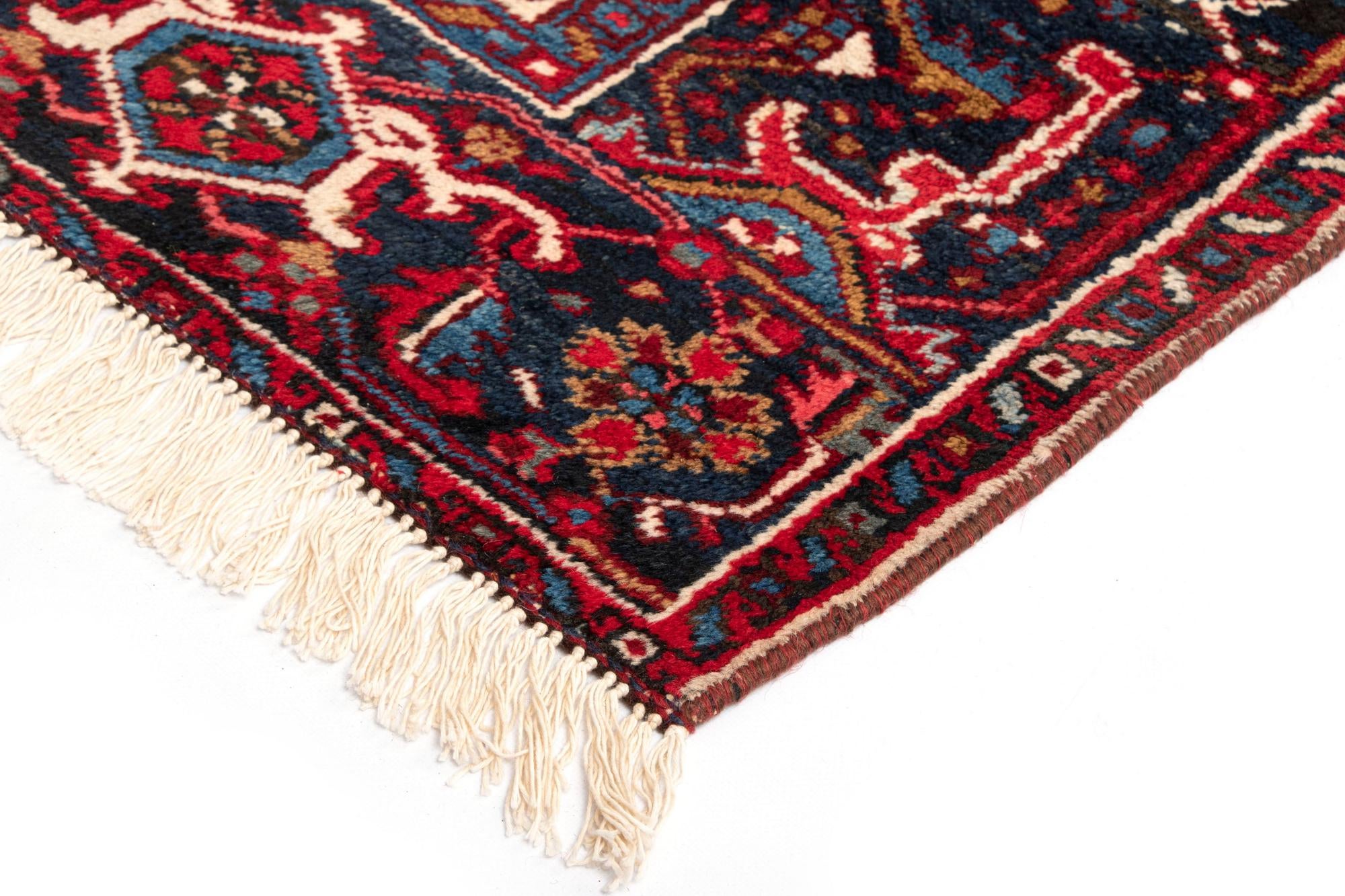 7' 5 x 10' 5 Heriz Wool Rug