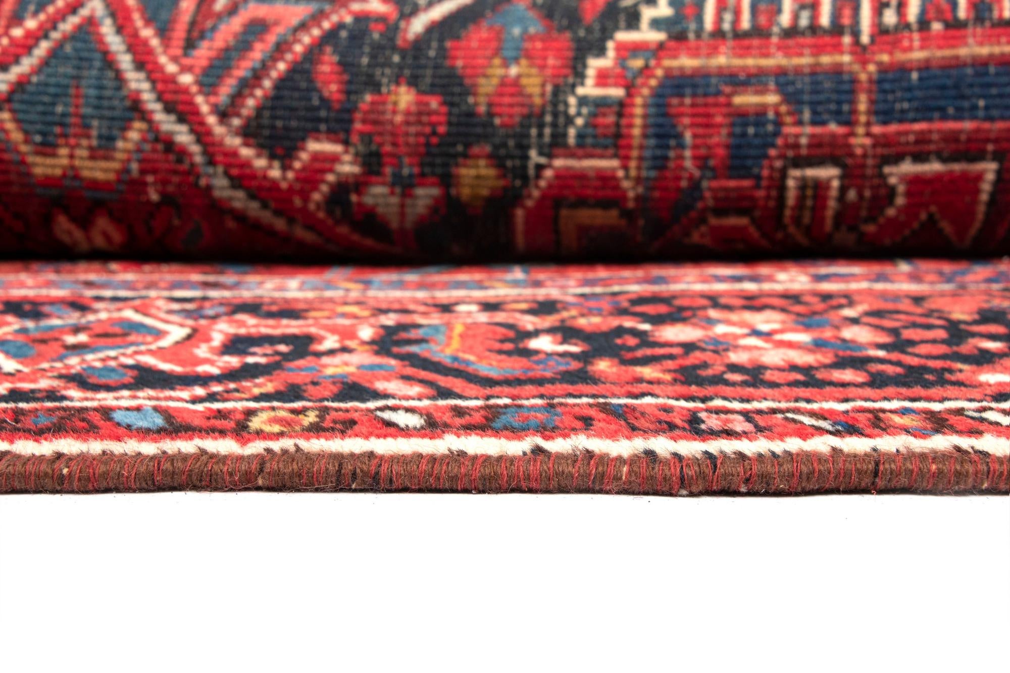 7' 5 x 10' 5 Heriz Wool Rug
