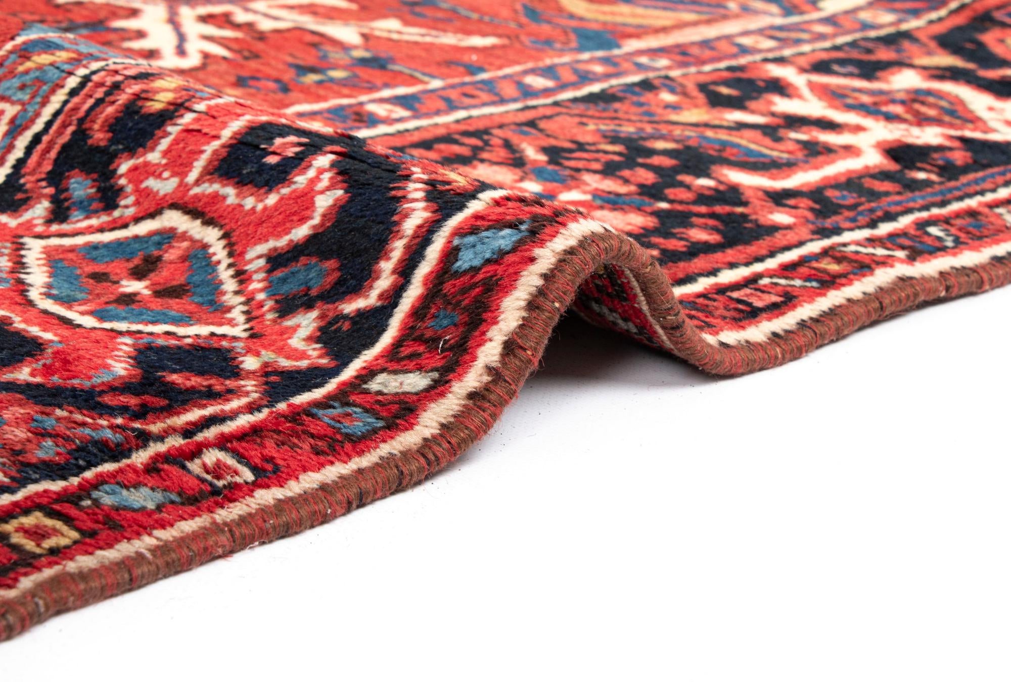 7' 5 x 10' 5 Heriz Wool Rug