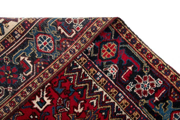 8' 8 x 11' 2 Heriz Wool Rug