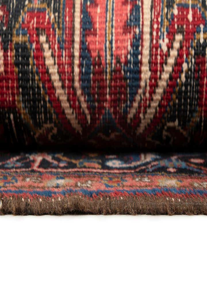 8' 2 x 11' 8 Hand Knotted Heriz Persian Wool Rug