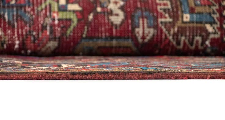 Detail image of 8' 3 x 10' 10 Hand Knotted Heriz Persian Wool Rug