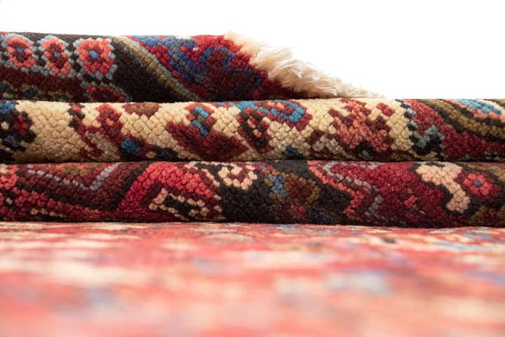 8' 11 x 11' 6 Hand Knotted Heriz Persian Wool Rug