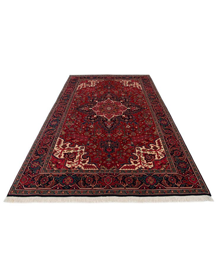 Detail image of 7' 2 x 11' 2 Hand Knotted Heriz Wool Rug