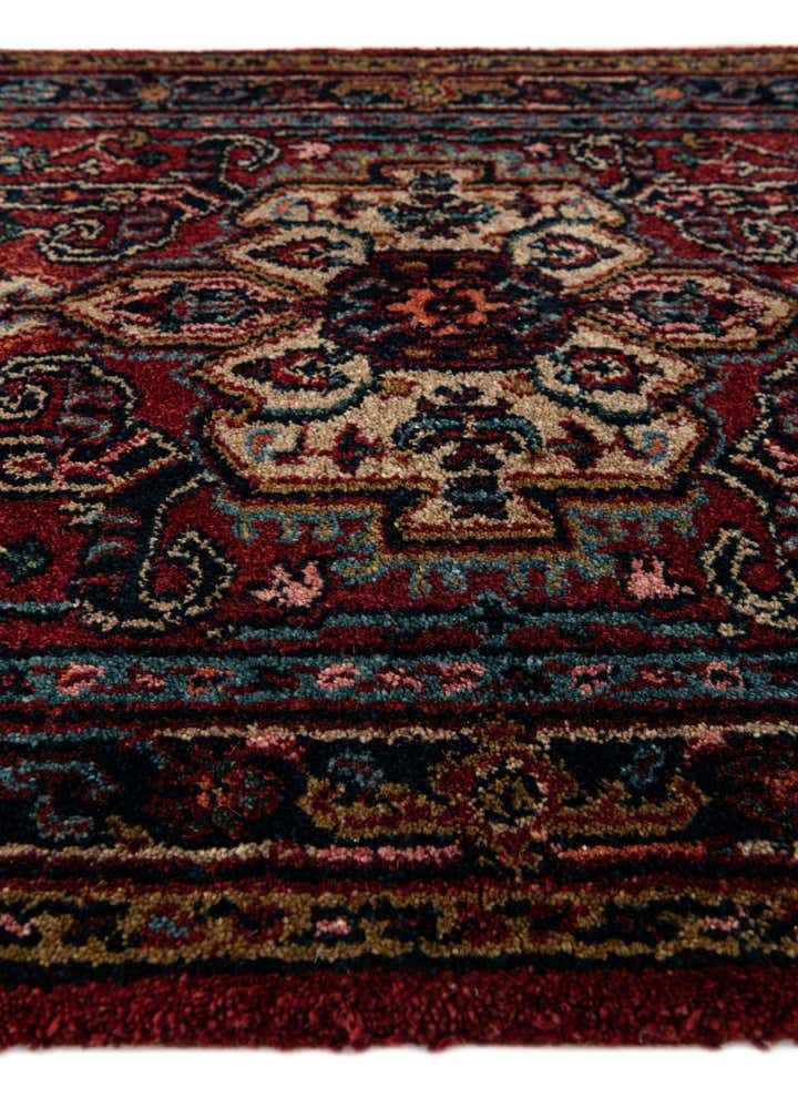 3' 2 x 5' 5 Hand Knotted Heriz Wool Rug