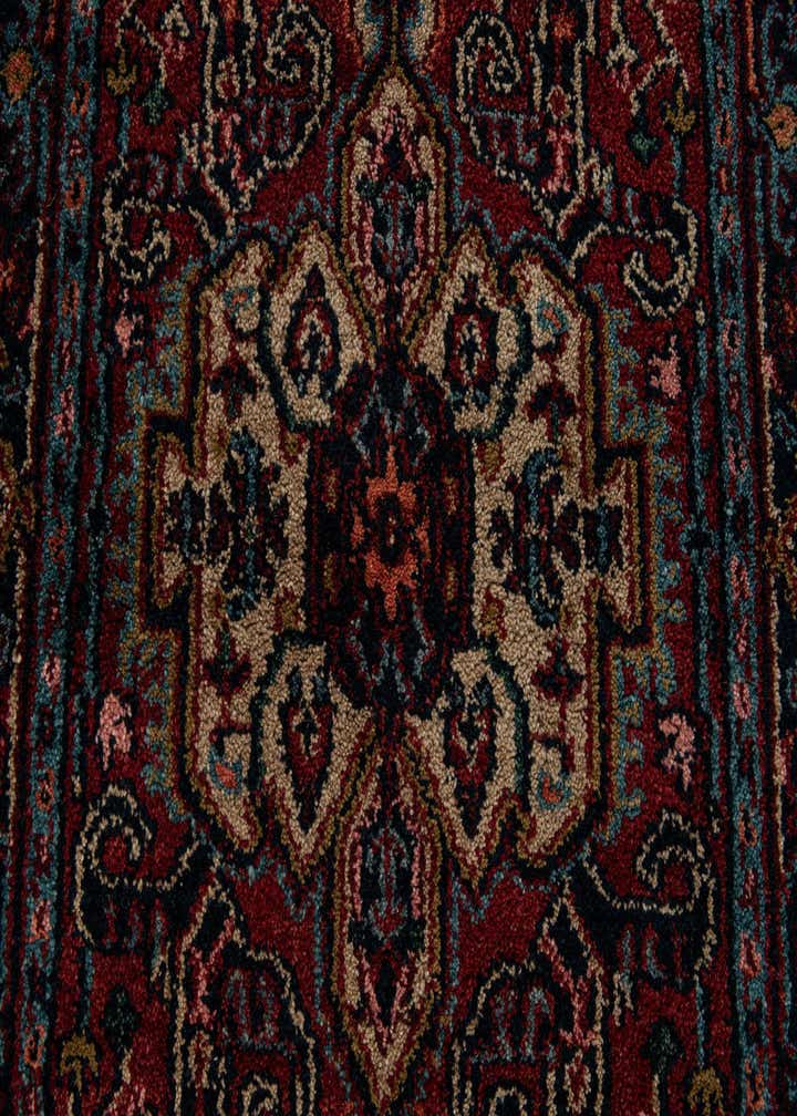 3' 2 x 5' 5 Hand Knotted Heriz Wool Rug
