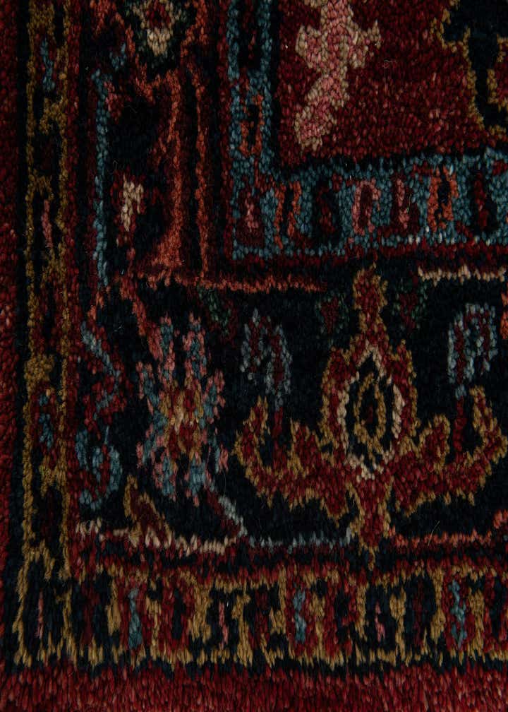 3' 2 x 5' 5 Hand Knotted Heriz Wool Rug