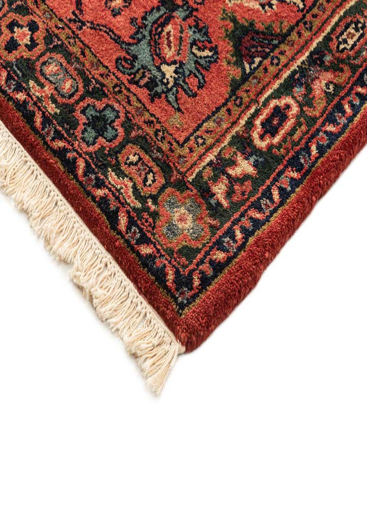 3' 2 x 5' 5 Hand Knotted Heriz Wool Rug