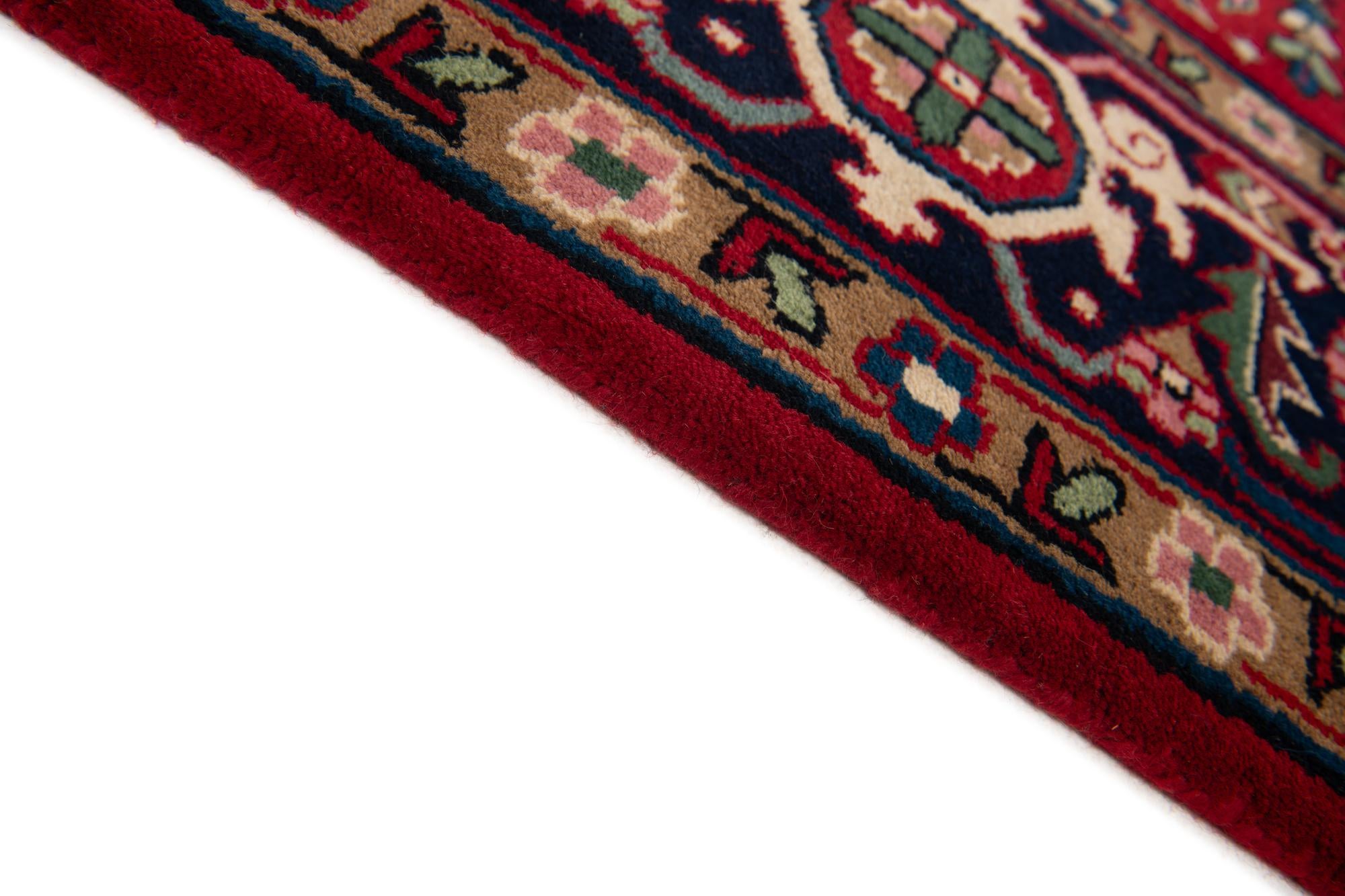 250cm x 345cm anudado a mano Heriz Alfombra Lana