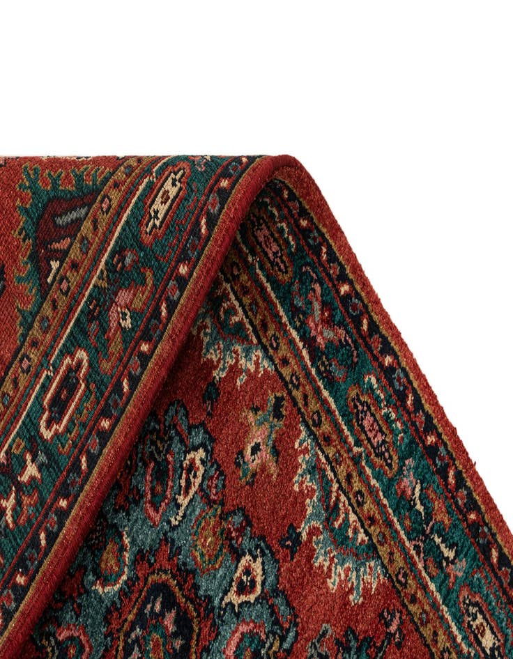 Detail image of 3' x 5' 7 Hand Knotted Heriz Wool Rug