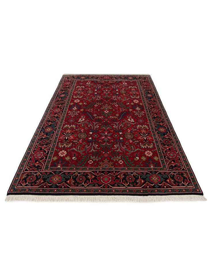 Detail image of 6' 2 x 8' 8 Hand Knotted Heriz Wool Rug