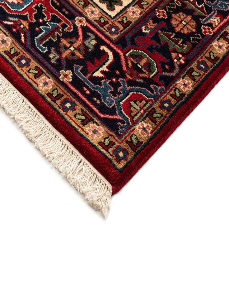 Detail image of 8' 1 x 10' 3 Hand Knotted Heriz Wool Rug