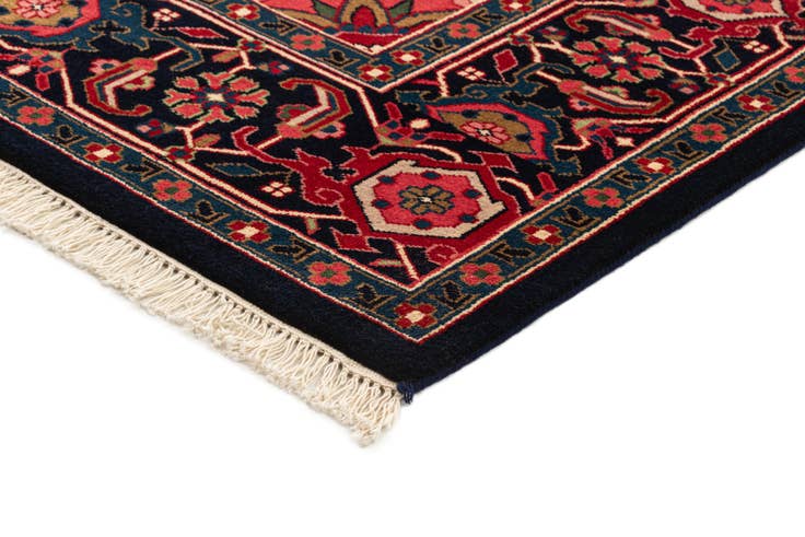 Detail image of 8' 2 x 11' 7 Hand Knotted Heriz Wool Rug