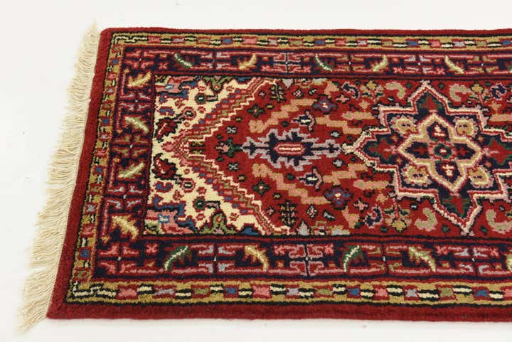 2' 5 x 4' 7 Hand Knotted Heriz Oriental Wool Rug