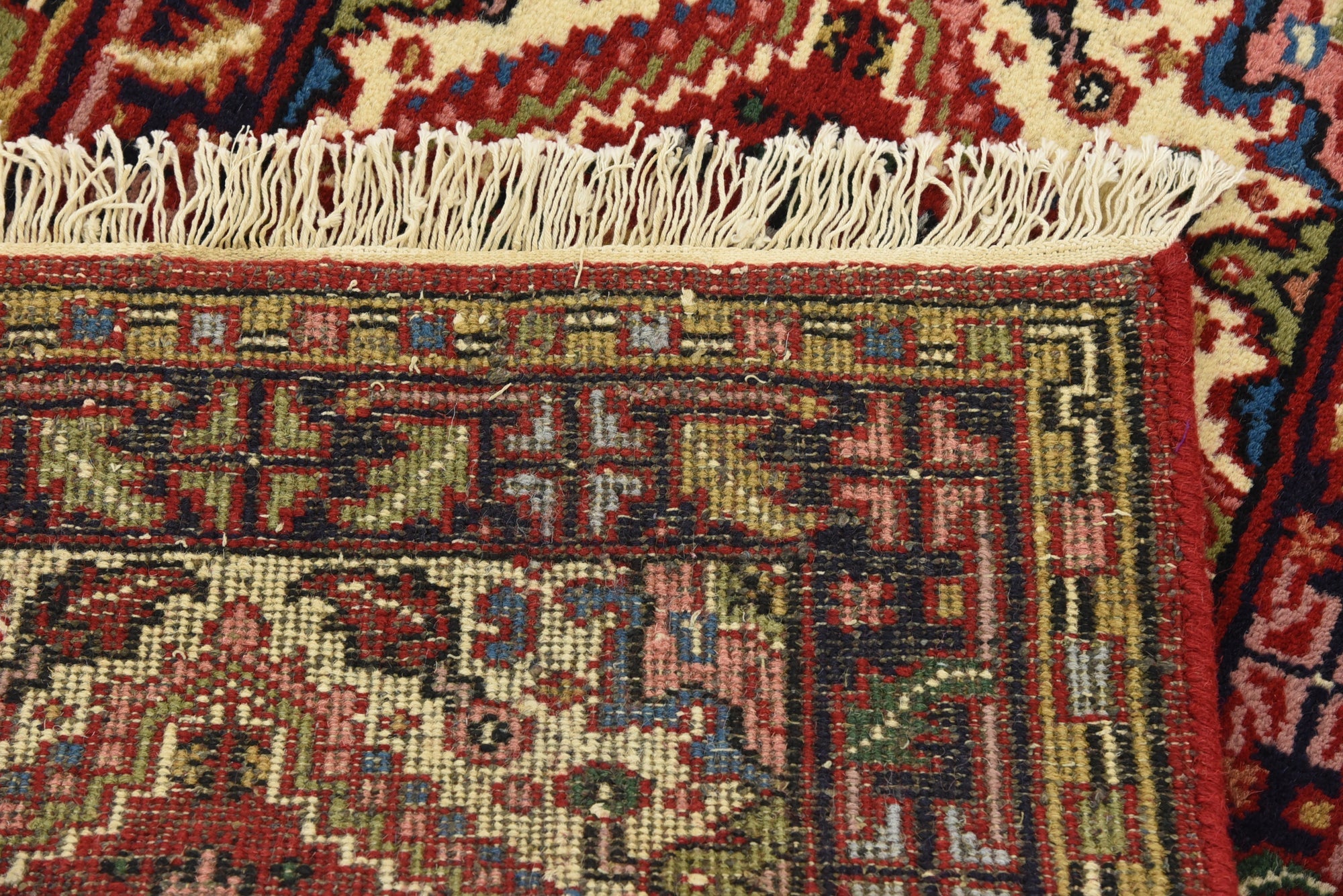 2' 5 x 4' 7 Hand Knotted Heriz Oriental Wool Rug