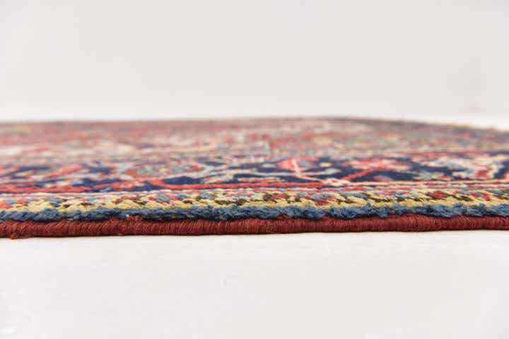 9' x 11' 9 Hand Knotted Heriz Persian Wool Rug