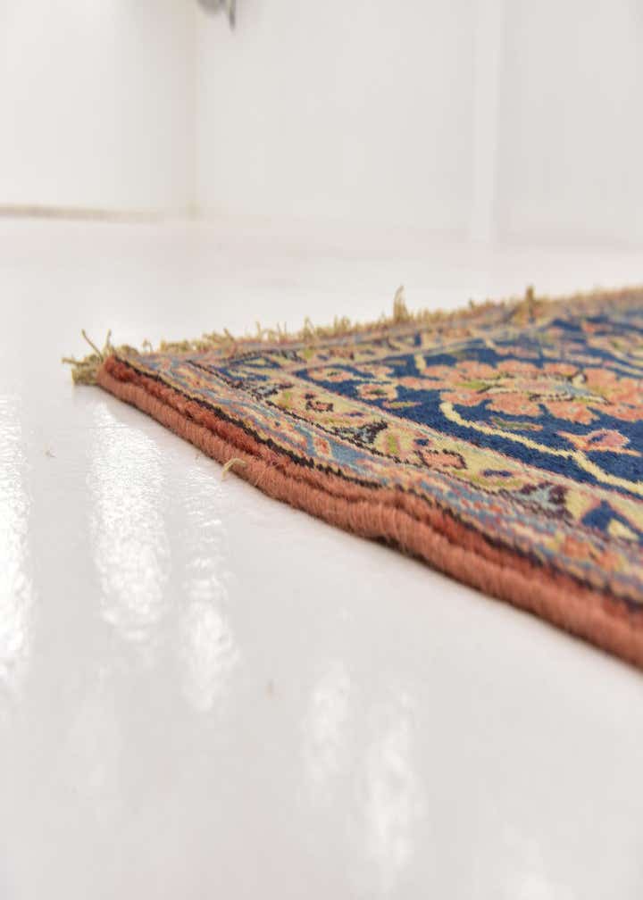 8' 7 x 11' 3 Hand Knotted Heriz Persian Wool Rug