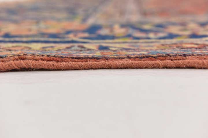 8' 7 x 11' 3 Hand Knotted Heriz Persian Wool Rug