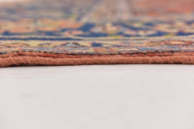 Detail image of 8' 7 x 11' 3 Hand Knotted Heriz Persian Wool Rug