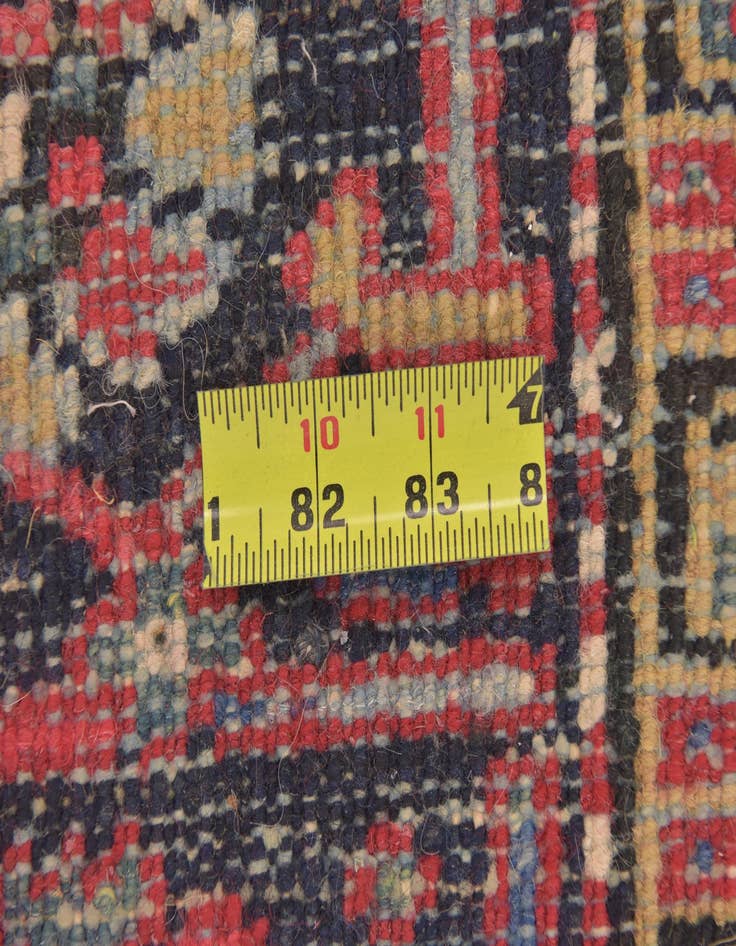 Detail image of 7' 7 x 11' Hand Knotted Heriz Persian Wool Rug