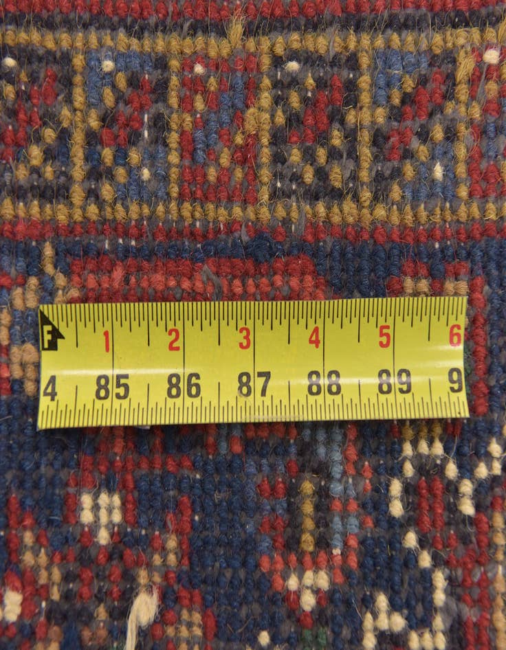 Detail image of 5' 9 x 8' Hand Knotted Heriz Wool Rug