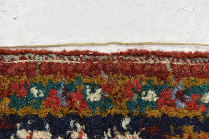 1' 10 x 2' 10 Hand Knotted Heriz Wool Rug