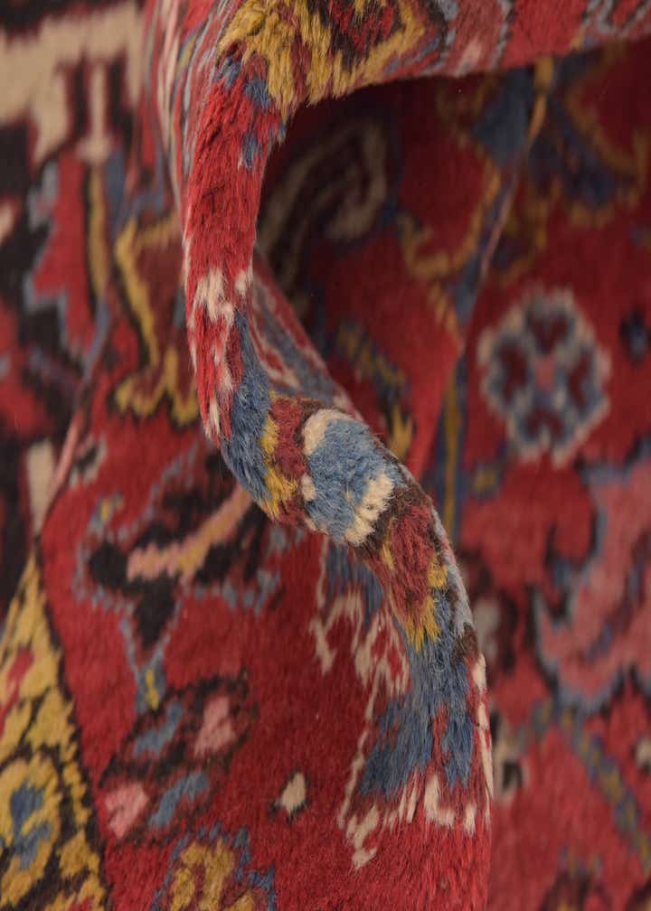 7' 5 x 10' 7 Hand Knotted Heriz Persian Wool Rug