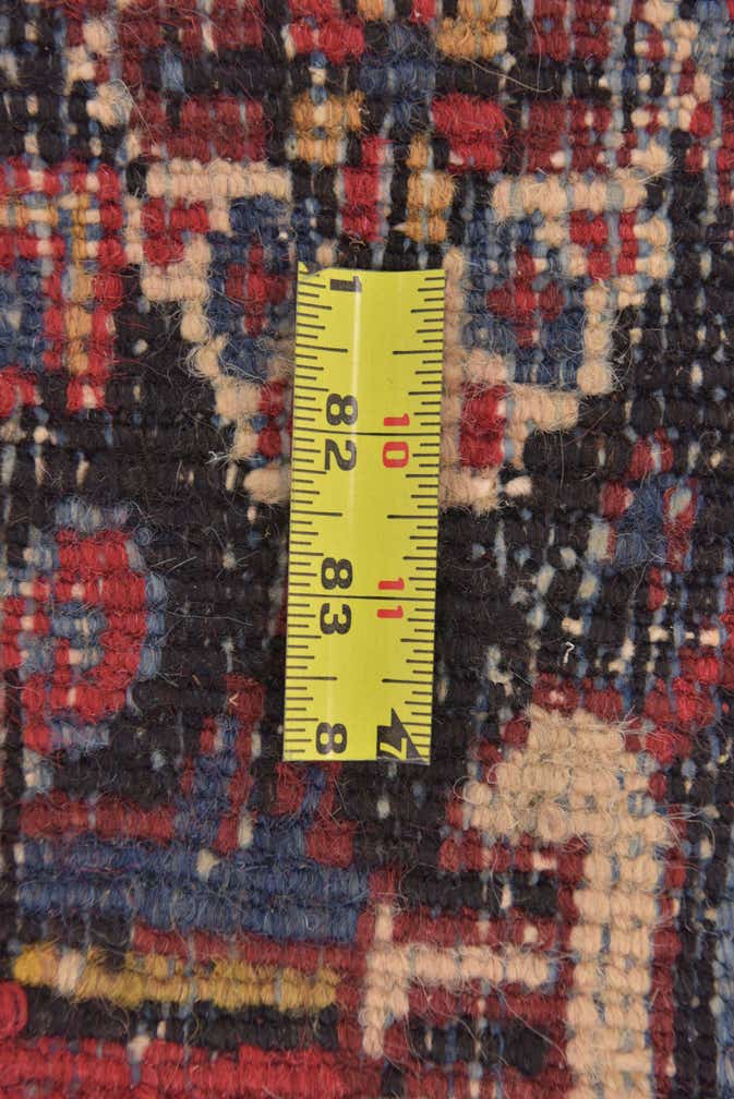 7' 5 x 10' 7 Hand Knotted Heriz Persian Wool Rug